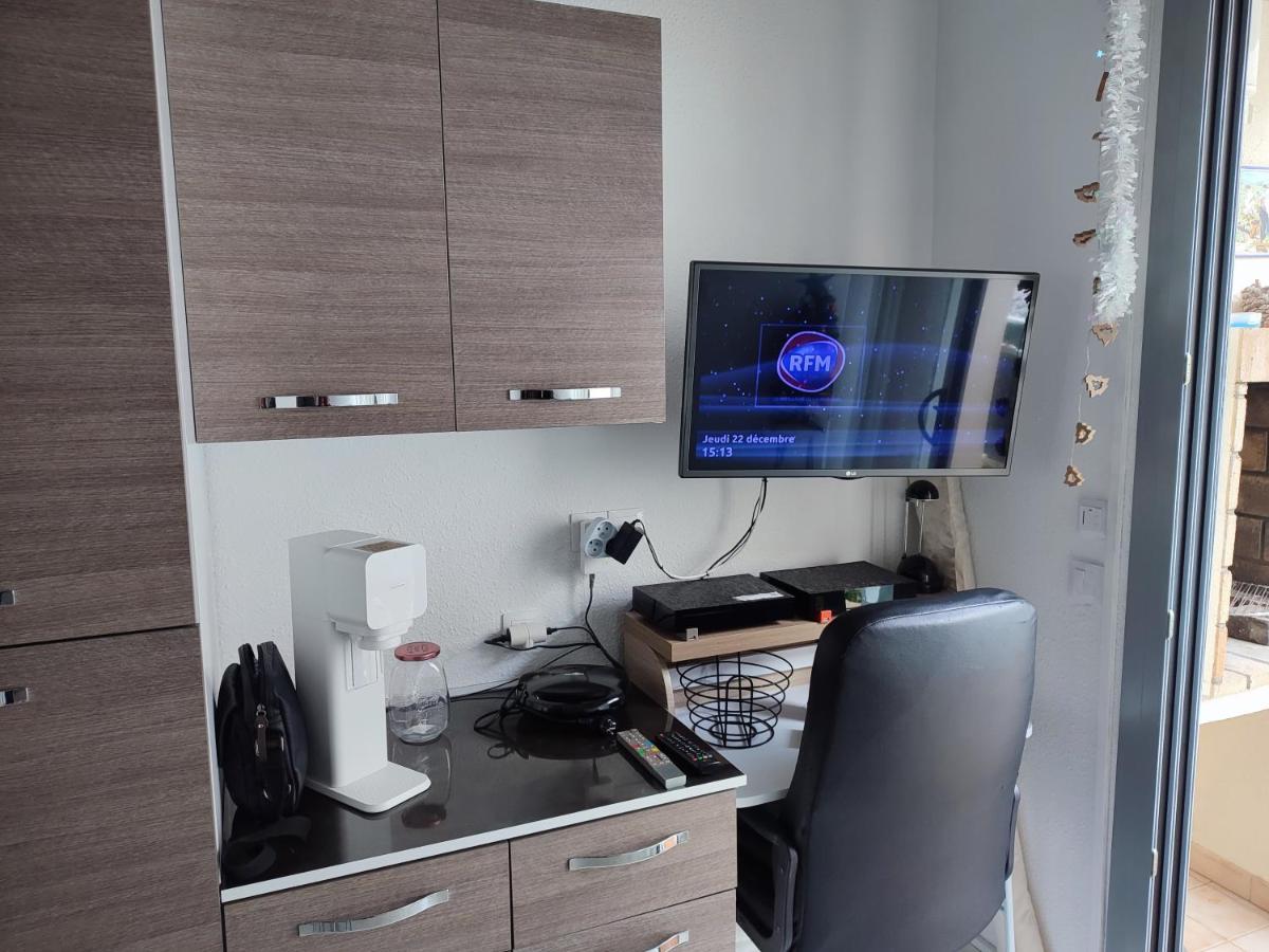 Appartement T2 Ensoleille Au Barcares Le Barcarès Eksteriør bilde